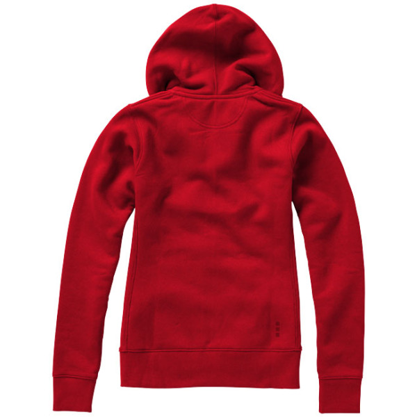 Arora dames hoodie met ritssluiting - Rood - XL
