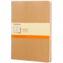 Moleskine Cahier Journal XL - gelinieerd - Kraft bruin