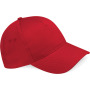 Ultimate 5 Panel Cap Classic Red One Size