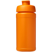 Baseline® Plus 500 ml sportfles met flipcapdeksel - Oranje