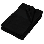 Bath towel Black One Size