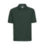 Men's Classic Polycotton Polo - Bottle Green - XS