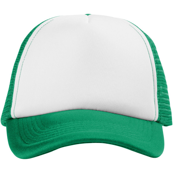 Trucker 5 panel cap - Green/White