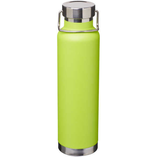 Thor 650 ml copper vacuum insulated sport bottle - Lime