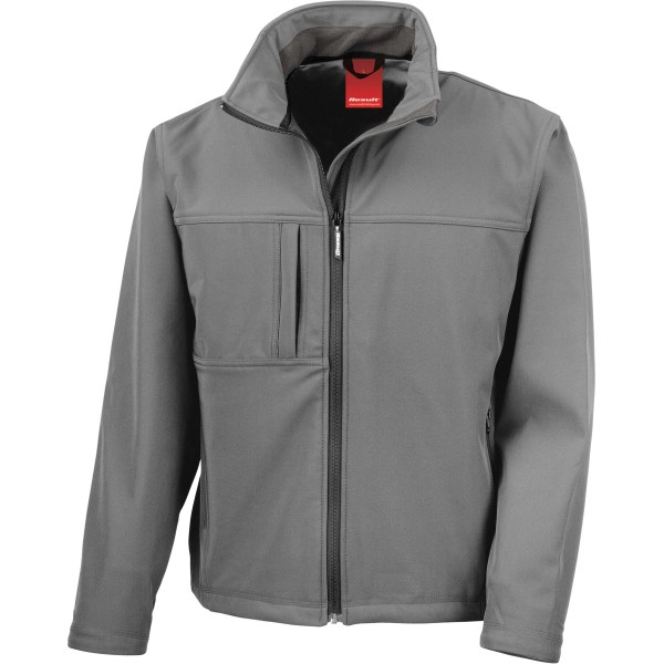 Classic Softshell Jacket Workguard Grey 3XL