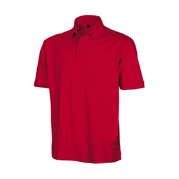 Apex Polo Shirt - Red - XS