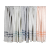 Ukiyo Yumiko AWARE™ Hamam Handdoek 100x180cm, zwart