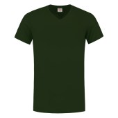 T-shirt V Hals Fitted 101005 Bottlegreen 4XL