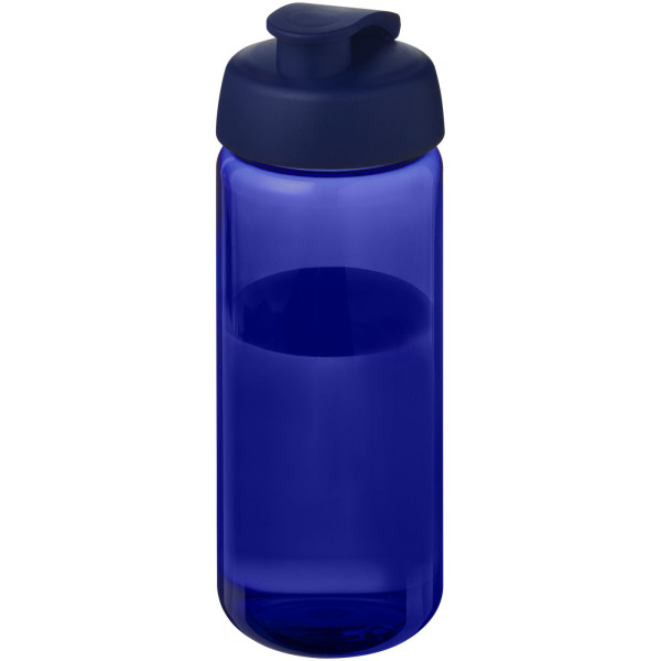 H2O Active® Octave Tritan™ 600 ml sportfles met klapdeksel - Blauw/Blauw