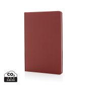Impact hardcover steenpapier notitieboek A5, rood