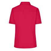 Ladies' Business Shirt Short-Sleeved - red - XS
