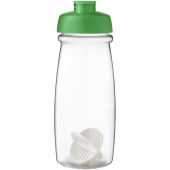 H2O Active® Pulse 600 ml shaker drikkeflaske - Grøn/Transparent