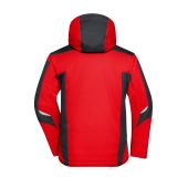 JN824 Craftsmen Softshell Jacket - STRONG - rood/zwart M