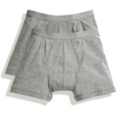 Duo Pack Classic Boxer (67-026-0) Light grey marl XL