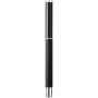 Pedova rollerball pen with leather barrel - Solid black