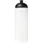 Baseline® Plus grip 750 ml bidon met koepeldeksel - Transparant/Zwart