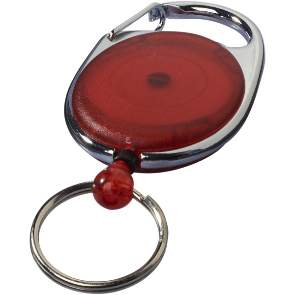 Gerlos roller clip keychain - Red