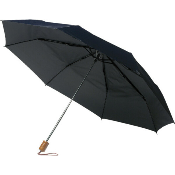 Polyester (190T) paraplu Janelle blauw
