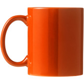 Ceramic mok 4 delige geschenkset - Oranje