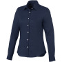 Vaillant oxford damesoverhemd met lange mouwen - Navy - 2XL