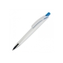Ball pen Riva hardcolour - White / Blue