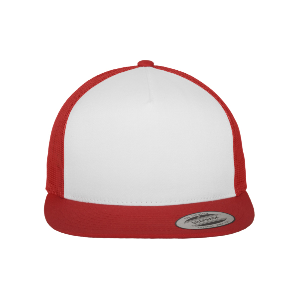 Classic Trucker Kappe RED / WHITE One Size