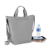 Canvas Day Bag - Light Grey - One Size