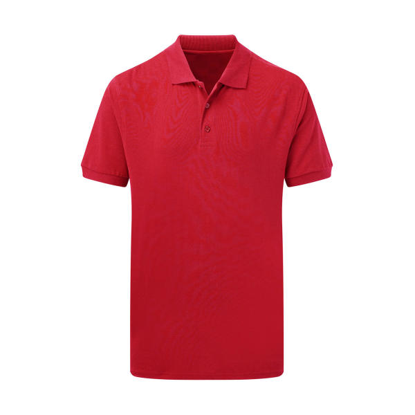 Men's Cotton Polo - Red