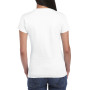 Gildan T-shirt SoftStyle SS for her 000 white L