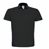 ID.001 Piqué Polo Shirt - Black - S