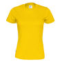 T-Shirt Lady Yellow L (GOTS)