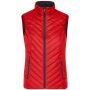 Ladies' Lightweight Vest - red/carbon - XXL