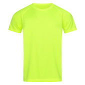 Stedman T-shirt Raglan Mesh Active-Dry SS for him 809c cyber yellow XXL