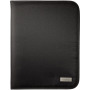 Stanford deluxe A4 zippered portfolio - Solid black