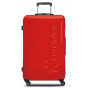 Koffer met reliëf logo (embossing)