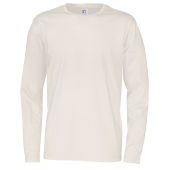 Cottover Gots T-shirt Long Sleeve Man off white 4X