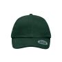 MB6223 6 Panel Heavy Brushed Cap - dark-green - one size