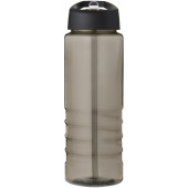 H2O Active® Treble 750 ml drikkeflaske og låg med hældetud - Koksgrå/Ensfarvet sort