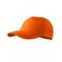 5P Cap unisex orange adjustable