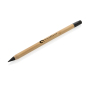 Bamboo infinity pencil with eraser, brown