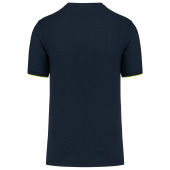 T-shirt Day To Day korte mouwen Navy / Fluorescent Yellow 3XL