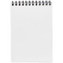 Desk-Mate® A6 spiraal notitieboek - Wit/Zwart - 50 pages