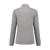 L&S Polosweater for her grey heather XXL