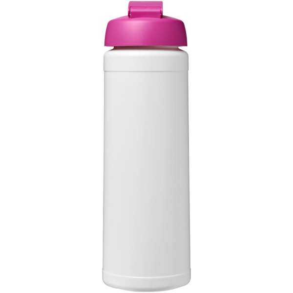 Baseline® Plus 750 ml flip lid sport bottle - White/Pink