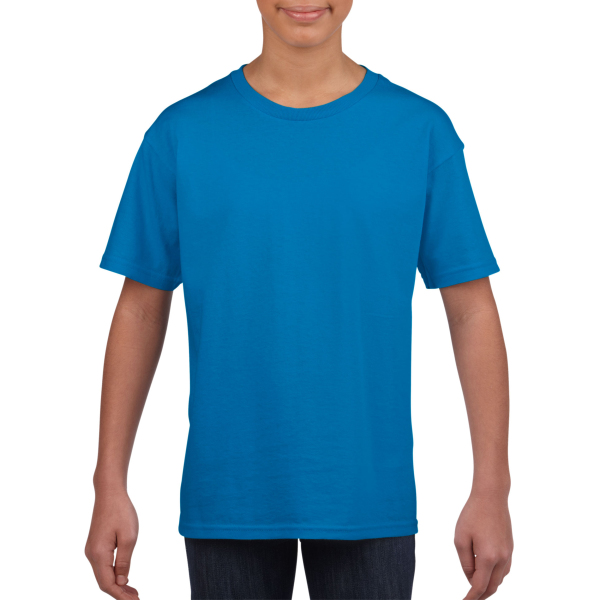 Gildan T-shirt SoftStyle SS for kids Sapphire S