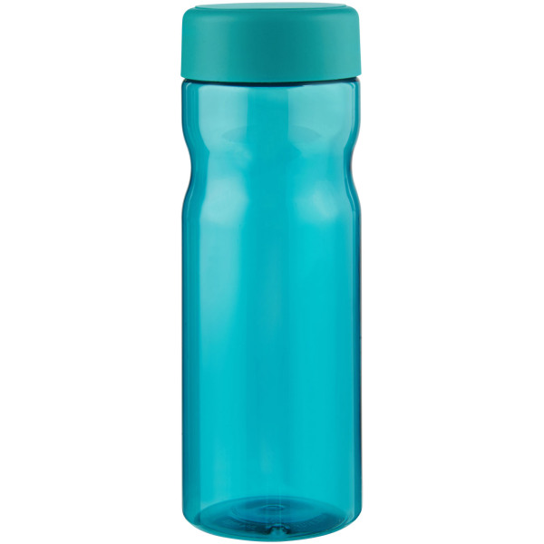 H2O Active® Base 650 ml screw cap water bottle - Aqua/Aqua