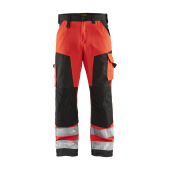 High Vis Rood/Zwart