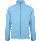 Men's microfleece zip jacket Sky Blue L