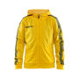 *Pro Control hood jacket jr yellow/black 134/140