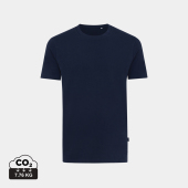 Iqoniq Bryce gerecycled katoen t-shirt, donkerblauw (M)